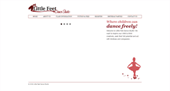 Desktop Screenshot of littlefeetdancestudio.com